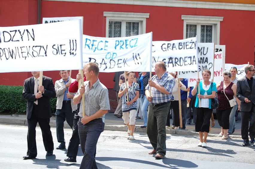 W 2011 roku, w ramach protestu przeciwko przyłączeniu Bądek...