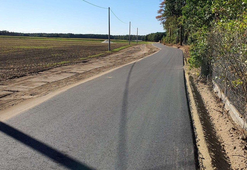 Budowa drogi gminnej w Wybranówku, gm. Mieścisko - 2023