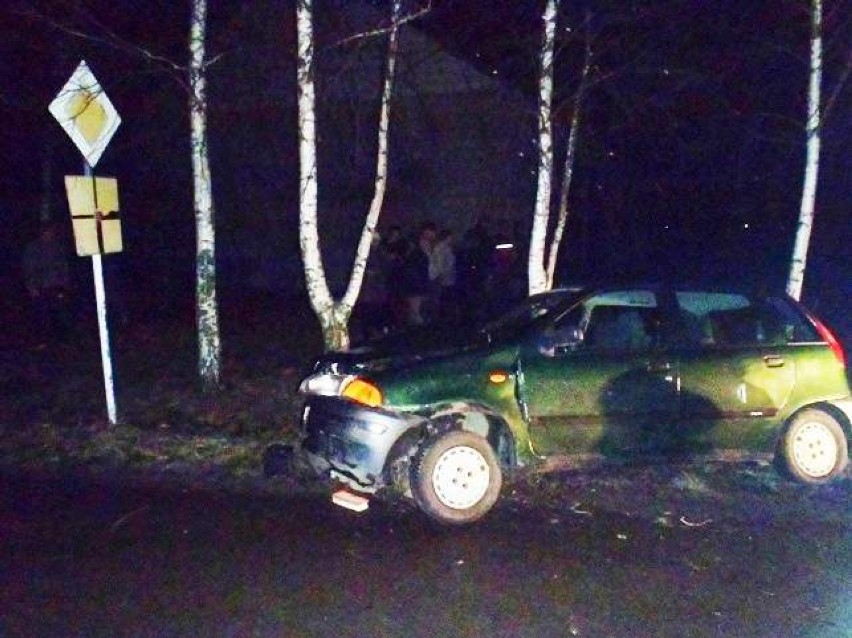 Wypadek w miejscowości Dąbrowa