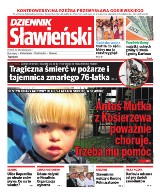 "Dziennik Sławieński" - 22 września - apel o pomoc dla 2,5-latka