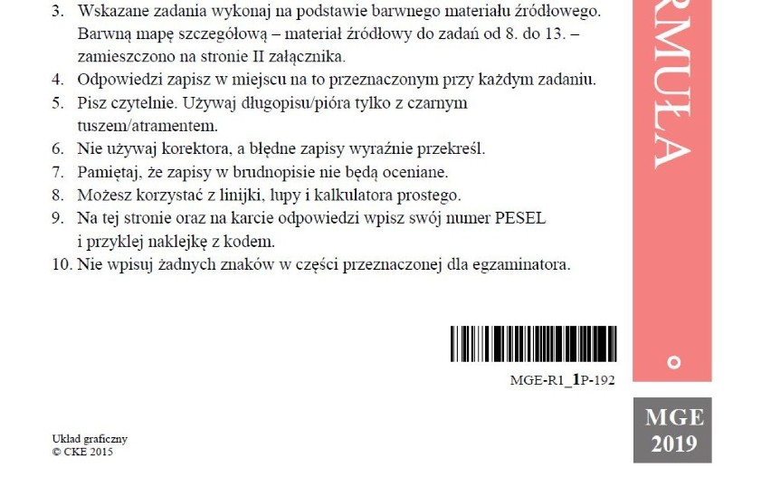 Matura 2019 GEOGRAFIA poziom rozszerzony ODPOWIEDZI I ARKUSZ CKE. Matura z geografii rozszerzenie 15.05.2019 - pytania, odpowiedzi