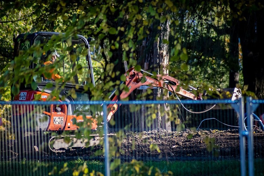 Wałbrzych: Remont Parku Sybiraków na Piaskowej Górze trwa (ZDJĘCIA)