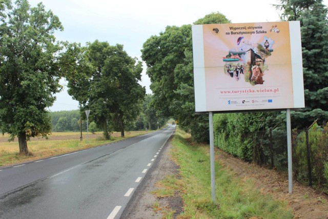 Dzięki "bursztynowemu" projektowi udało się przebudować ponad 50 km dróg na terenie powiatu wieluńskiego