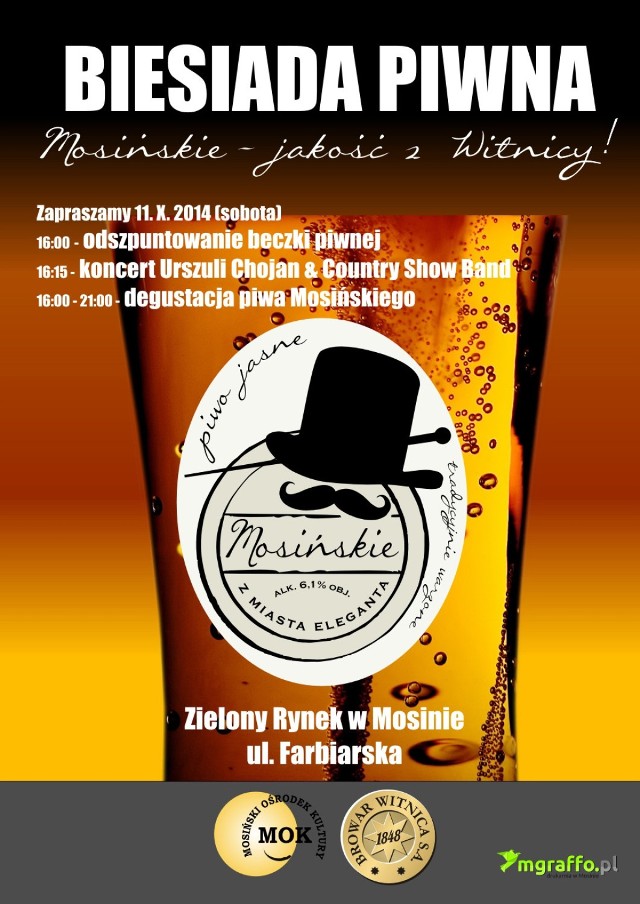 Biesiada piwna w Mosinie - 11 października