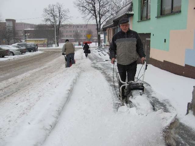 Zima w Myszkowie