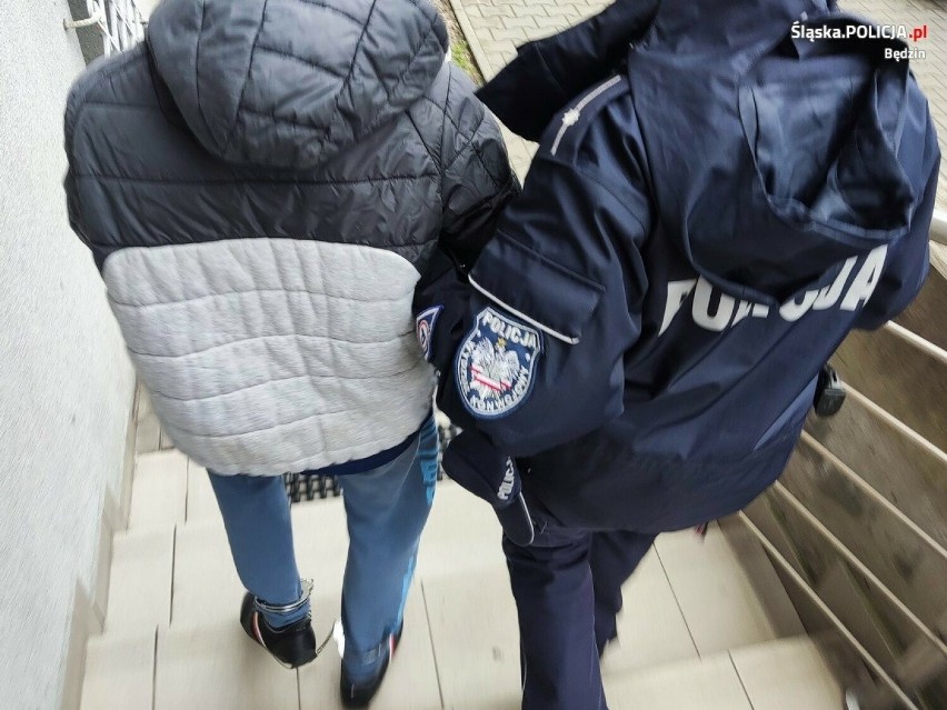Będzińscy policjanci zatrzymali dwóch mężczyzn, którzy...