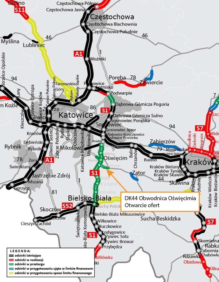 Jest 10 firm, które chcą zbudować obwodnicę Oświęcimia