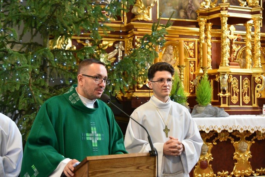 Pożegnanie księdza wikariusza – Karola Maciejaka. Został przeniesiony do Caritas Archidiecezji Poznańskiej