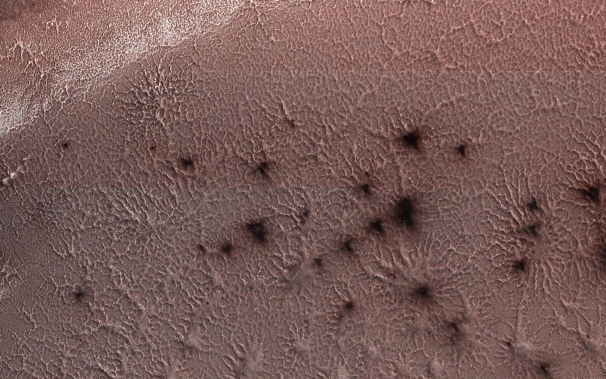 Mars jakiego nie znamy. Zdjęcie pozyskane 13 maja 2018 roku...