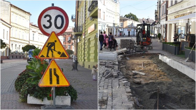 Tak wygląda początek walki z betonozą na ulicy Wałowej w Tarnowie