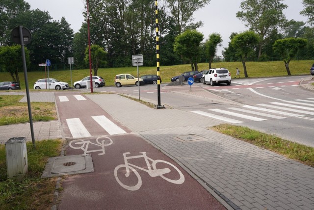 Jednym z małych projektów jest poprawa bezpieczeństwa ścieżki rowerowej na skrzyżowaniu ul. Saperskiej i Wojska Polskiego.