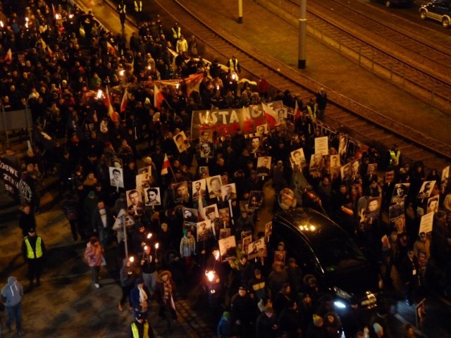 Marsz Żołnierzy Wyklętych we Wrocławiu