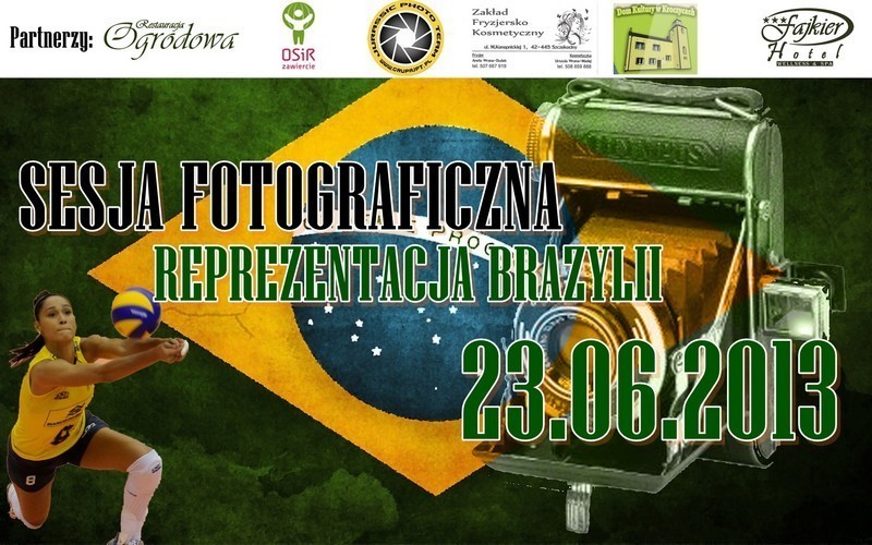 Reprezentacja Brazylii weźmie również udział w sesji...