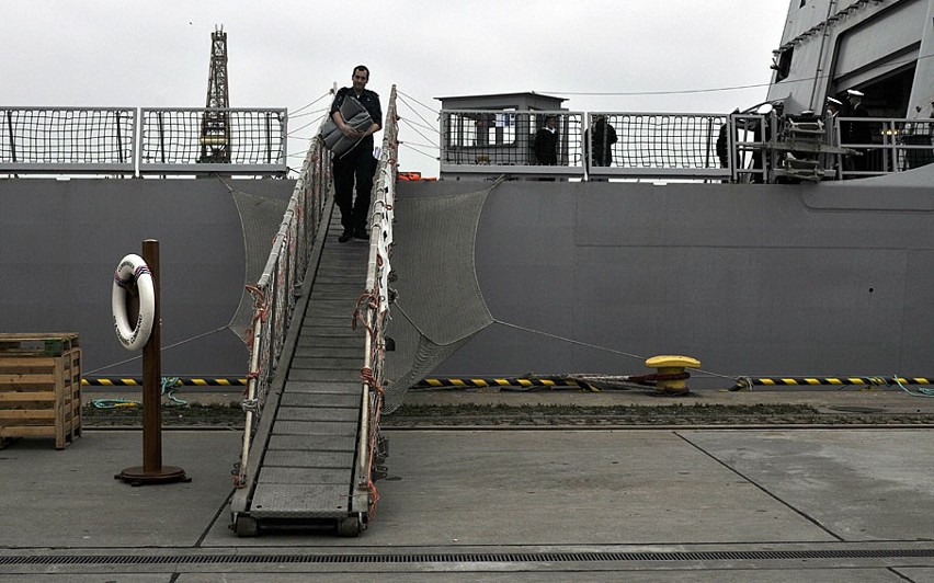 Okręty Niderlandziej Marynarki Wojennej w Gdyni. Spotkanie dla mediów na statkach [ZDJĘCIA]
