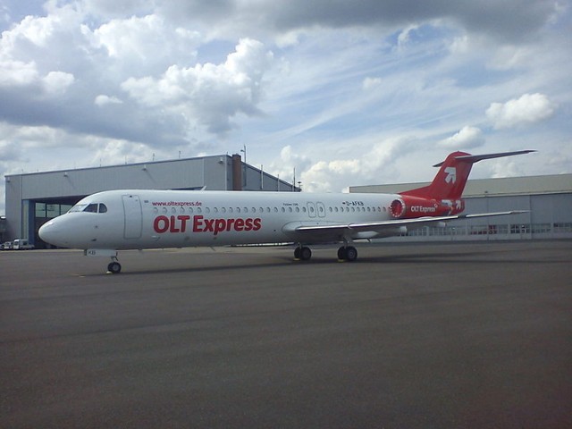 OLT Express Germany były małą regionalną linią lotniczą