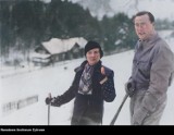 Tak kiedyś jeździli na nartach w Krynicy-Zdroju. Była tu nawet księżna Juliana wraz z mężem. Spędzali swój miesiąc miodowy 
