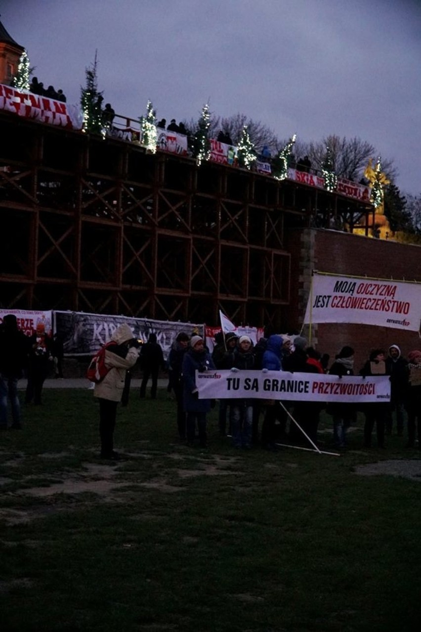 Pielgrzymka kibiców na Jasną Górę: Kibice zaatakowali Obywateli RP na jasnogórskich błoniach