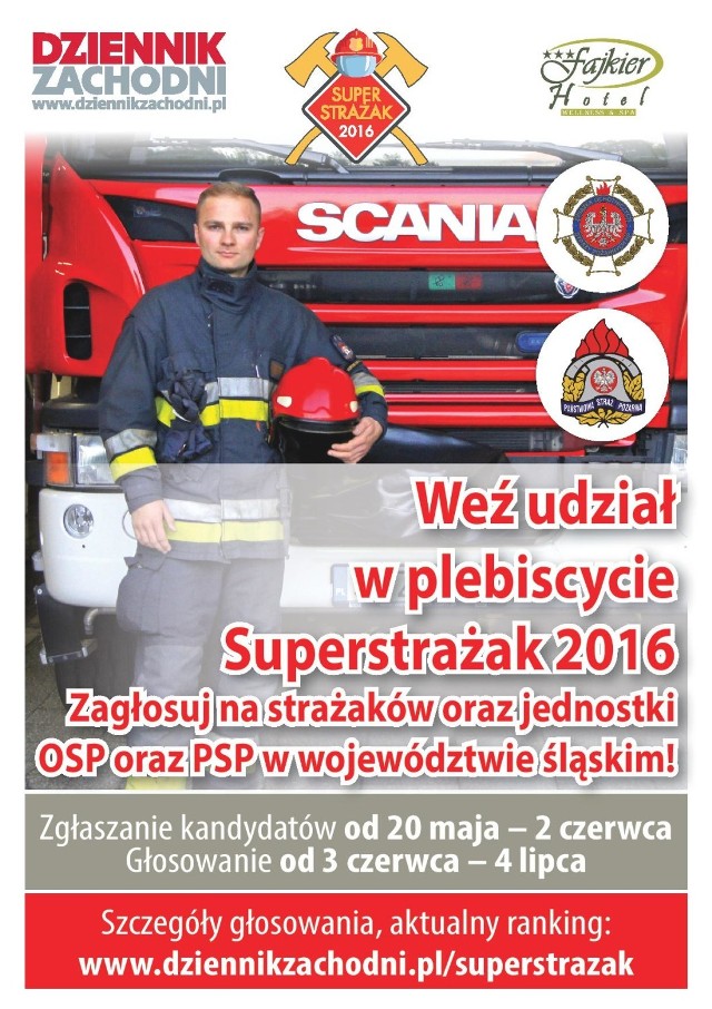 Superstrażak i Superjednostka województwa śląskiego 2016.