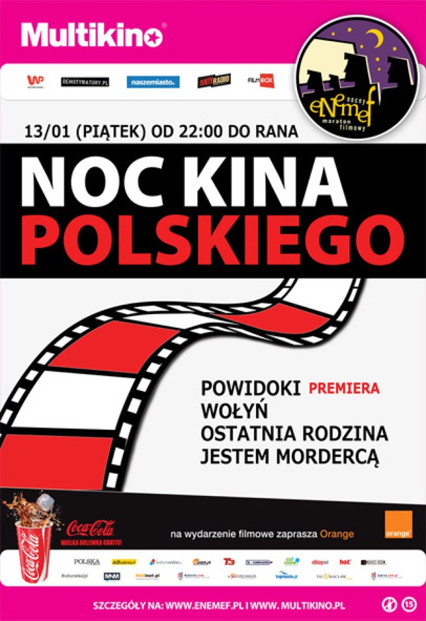ENEMEF: Noc kina polskiego. Mamy dla Was specjalne zaproszenia! 
