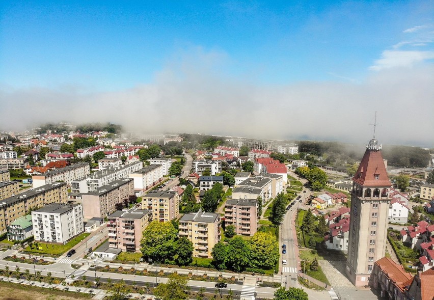 Foto Powiat Pucki: Władysławowo okiem drona. Zobaczcie serce...