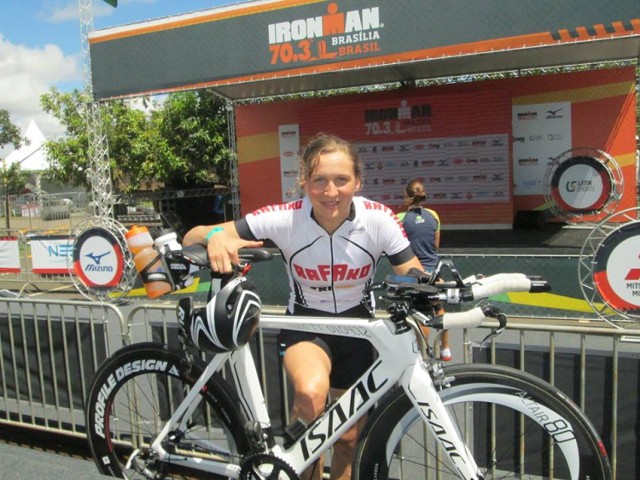 Ewa Bugdoł w Ironman w Brazylii