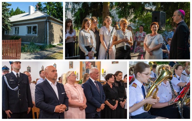 Biskup kaliski Damian Bryl przewodniczył uroczystej mszy świętej, która została odprawiona w Kuźni. W ten sposób uczczono jubileusz 40-lecia powstania kaplicy. W nabożeństwie uczestniczył choćby ks. kan. Tadeusz Pietrzak, ojcowie franciszkanie, przedstawiciele władz samorządowych i wierni. Mszę piękną grą i śpiewem uświetniła Orkiestra Dęta GOK oraz schola parafialna