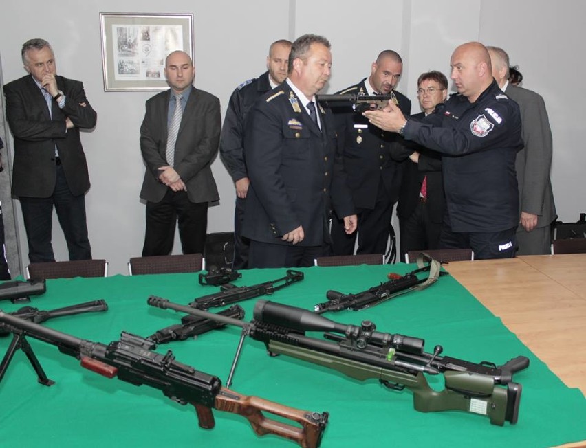 Wizyta przedstawicieli węgierskiej policji w Małopolsce [ZDJĘCIA]