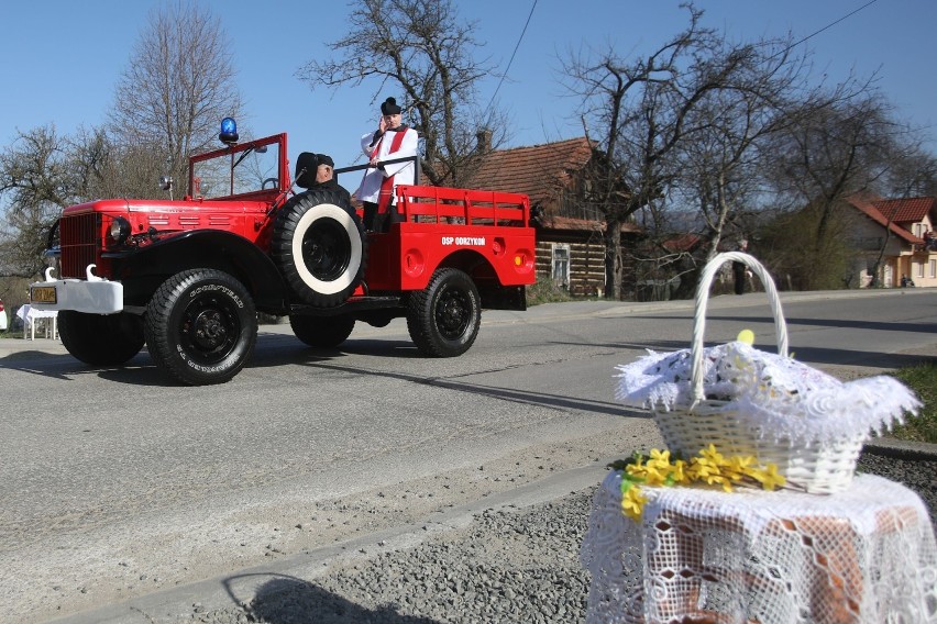 W Wielką Sobotę ksiądz z podkrośnieńskiego Odrzykonia...