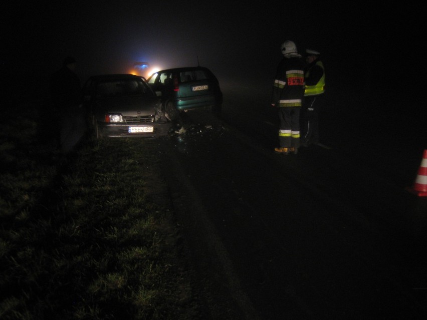 Wypadek pod Śremem w Kiełczynie na drodze W436