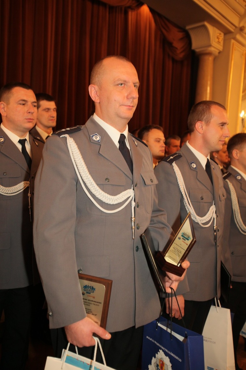 W Łodzi wręczono nagrody dla najlepszych policjantów
