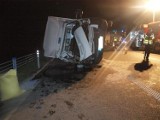 Wypadek w Lisewie na A1 [ZDJĘCIA]