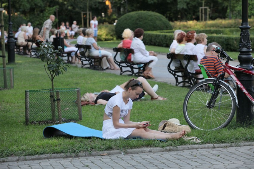 Koncert w Altanie, park Źródliska Łódź