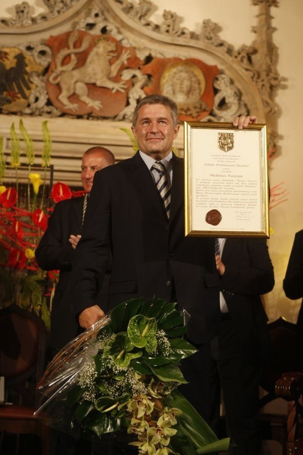 Wrocław: Frasyniuk odebrał Honorowe Obywatelstwo