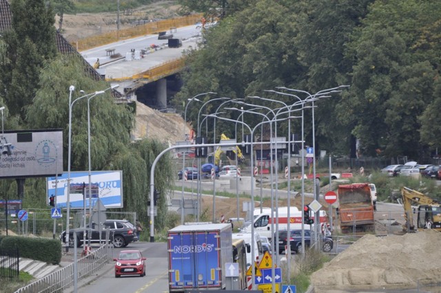 Budowa obwodnicy Wałbrzycha, wrzesień 2020