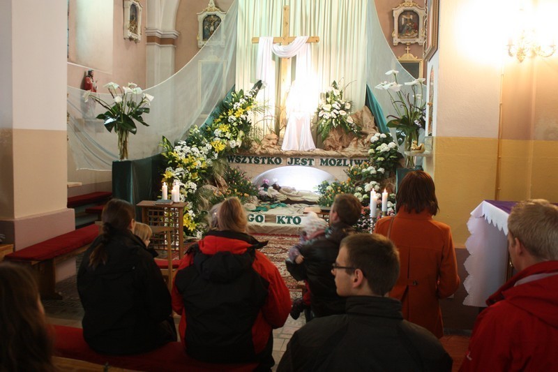 Grób Pański w kościele pw. św. Jacka i św. Marii Magdaleny w...