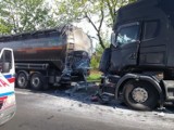 Wypadek na DK 78 w Zawierciu-Żerkowicach