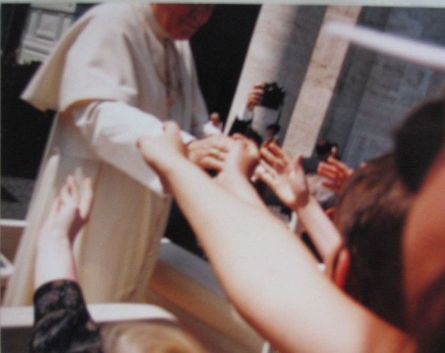 Spotkanie z Janem Pawłem II w Watykanie (maj 1997 r.)