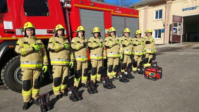 Gmina Goleniów organizuje wsparcie dla strażaków z ukraińskiej Sławuty