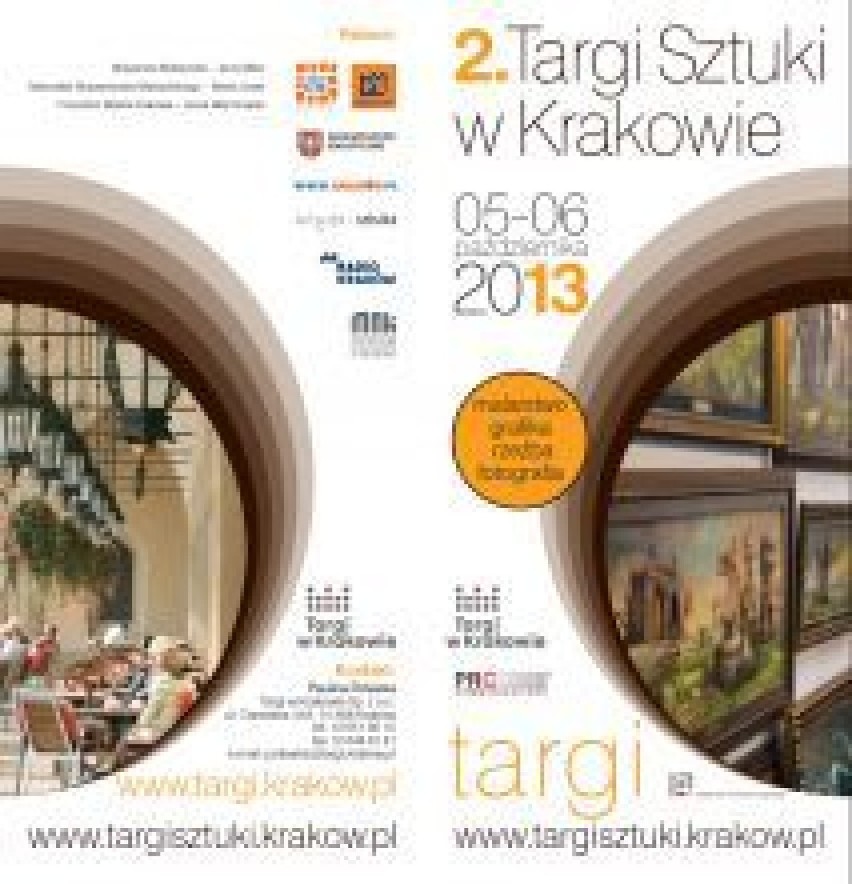 Plakat 2.Targów Sztuki w Krakowie