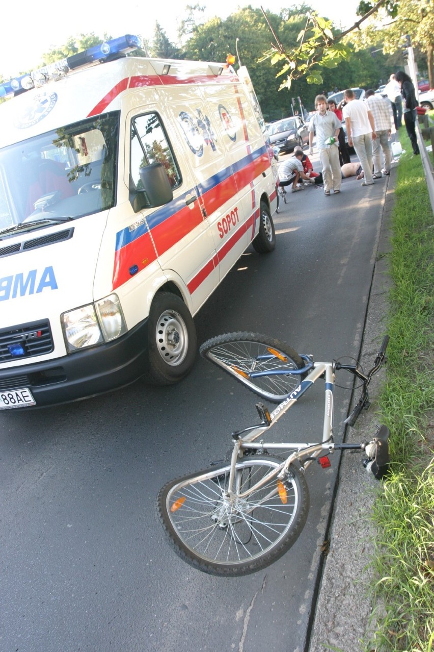 Wypadek na Waryńskiego/ zdjęcie ilustracyjne