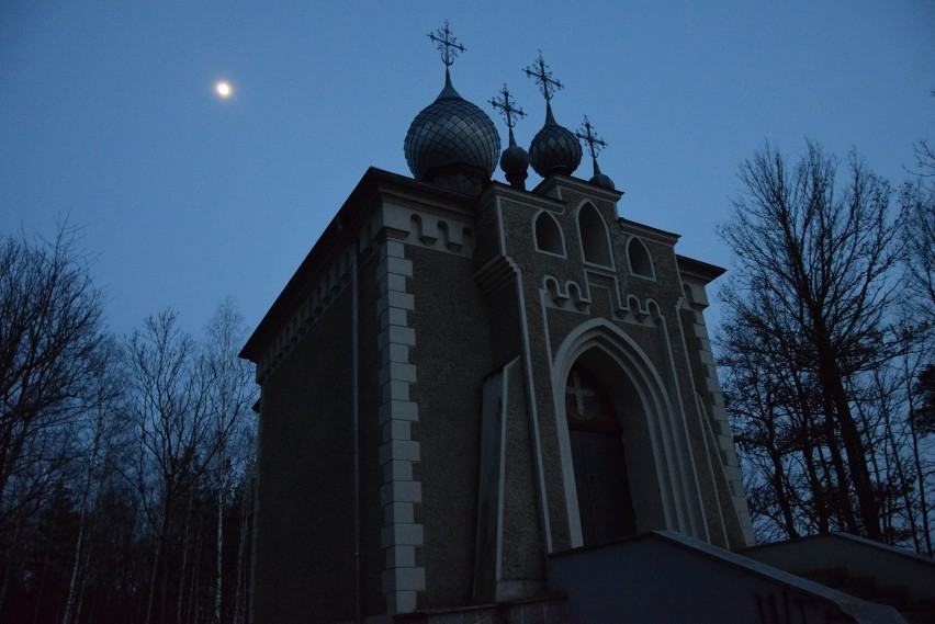 "Nawiedzona" cerkiew w Chróścinie, niespełna 40 km od...