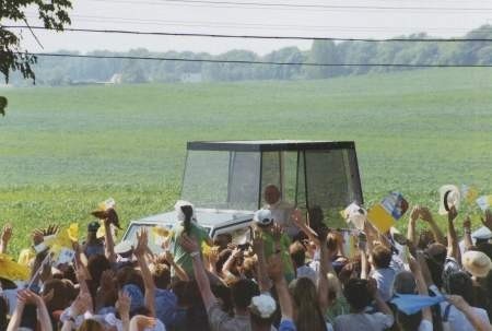 Jan Paweł II odwiedził Pelplin w 1999 roku.