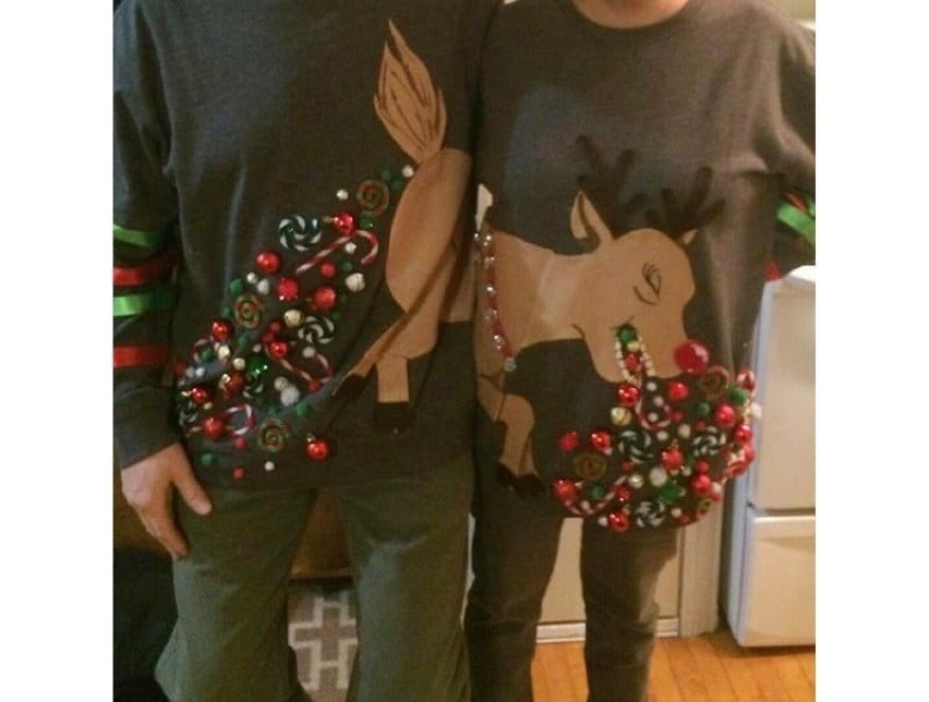 Te świąteczne swetry są okropne. Który waszym zdaniem jest najbrzydszy? (ZDJĘCIA)