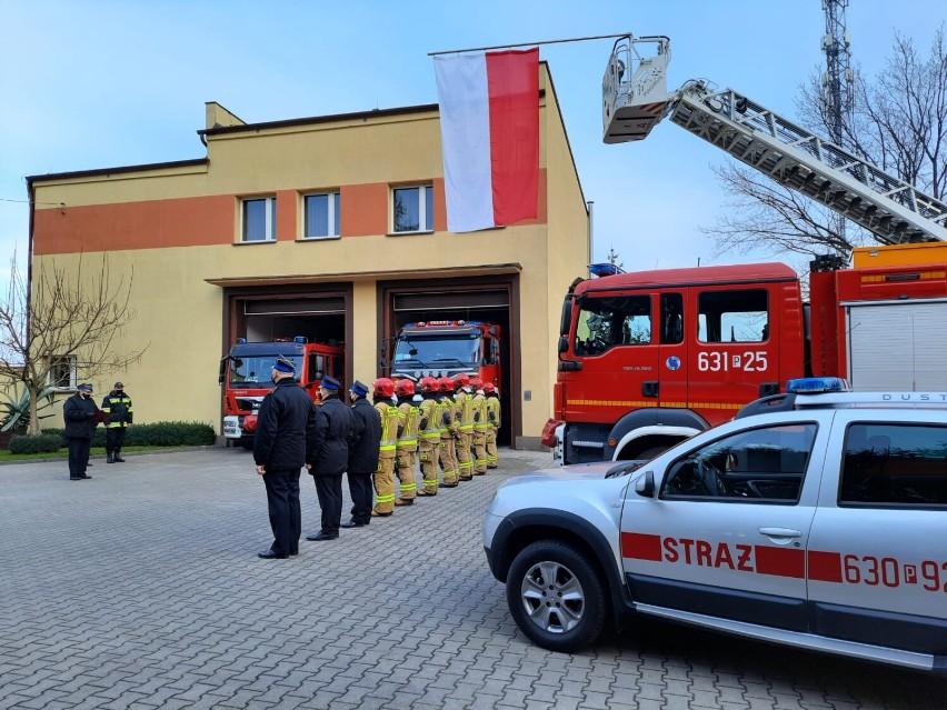 Wągrowiec. Strażacy otrzymali awanse zawodowe 