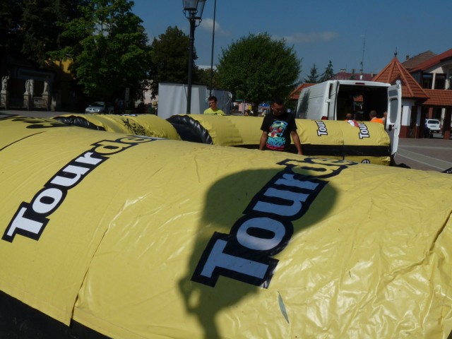 W Szczurowej miała miejsce lotna premia 4. etapu kolarskiego, jubileuszowego 70. Tour de Pologne.