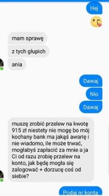 Korycin. Tak oszuści wyłudzają pieniądze metodą na konto znajomego z Facebooka. Bądźcie czujni!  (screeny)