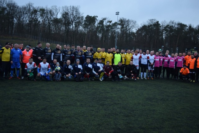 12. Zimowy Turniej Oldboy’ów na stadionie puławskiego MOSiR-u