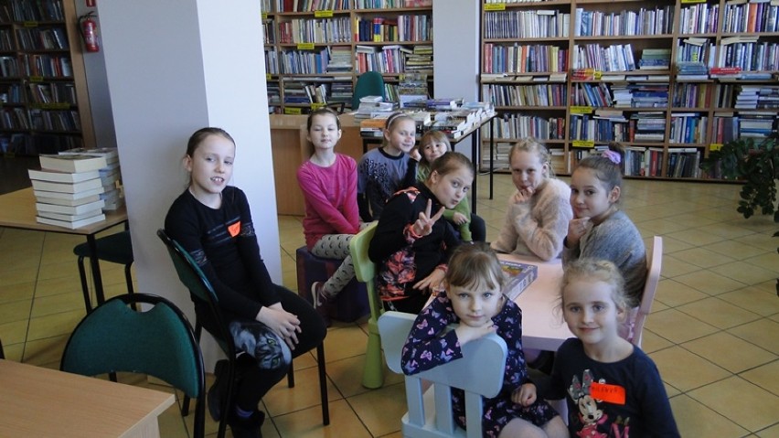 "Wesołe piątki" w Gminnej Bibliotece Publicznej w Liskowie FOTO