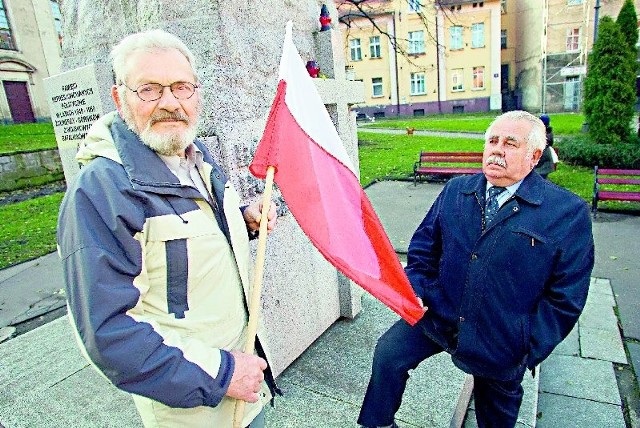 W Wałbrzychu Pomnik Niepodległości stanął w miejscu, gdzie kiedyś był monument poległych pruskich żołnierzy