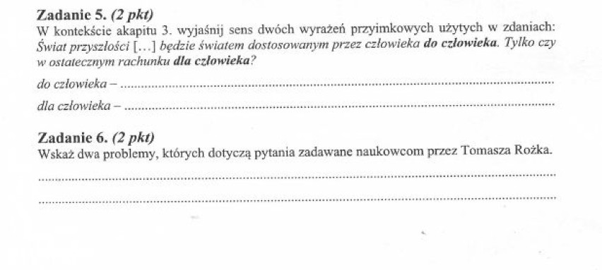 JĘZYK POLSKI - MATURA 2013 - ARKUSZ - POZIOM PODSTAWOWY